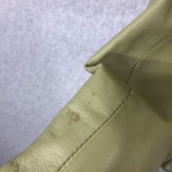 Vintage Y2K Wilsons Leather Green Leather Jacket Size Small - Picture 6 of 10